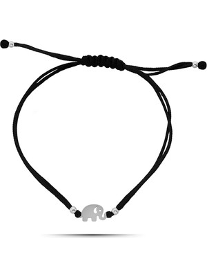 Normadia Minimal Gümüş Makrome Bileklik, Şık ve Zarif Tasarım