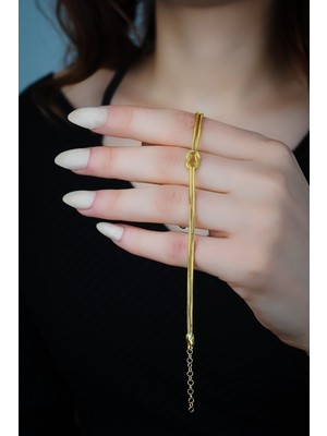 Normadia 925 Ayar Gümüş Çift Düğüm Model Bileklik, Şıklık ve Zarafet