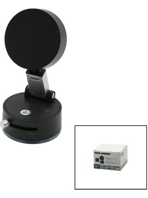 Mıknatıslı Oto - Araç Telefon Tutacak Vakumlu Oynar Başlık - Ayak=uza-Kısa=3.5-5cm5.9cmx4.3cm Pl-8