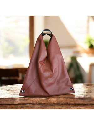 Valentina Victoria Valvic Hakiki Deri Yumuşak Büyükboy Omuz Çanta