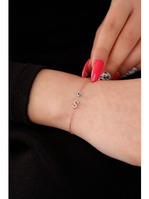 Normadia 925 Ayar Gümüş Kırmızı Altın Rengi Bileklik, Şık ve Zarif Tasarım