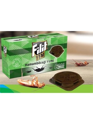 6 Parça  Karınca ve Hamam Böcek Yemi 6AY Etkili - Istasyon - 9gr (5477) NFSM-RSGO3456