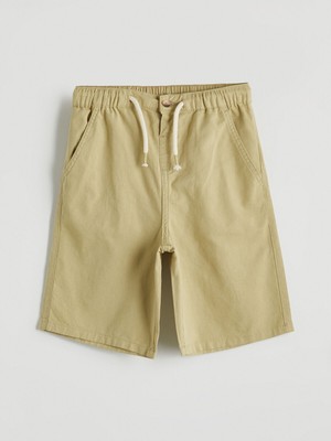 Lc Waikiki Yeni Sezon Beli Lastikli Keten Karışımlı Erkek Çocuk Şort