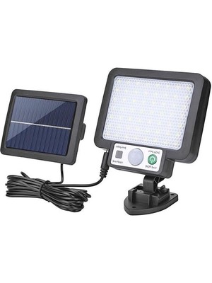Olinea JX-F56 Solar Panelli Hareket Sensörlü Üç Modlu Duvar Lambası