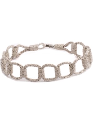 Normadia Kadın Gümüş Kazaziye Bileklik, Zarif ve Şık Takı Tasarımı