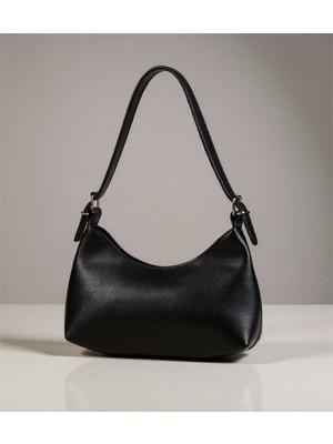 Kokoş Baget Günlük Kol Çantası Siyah