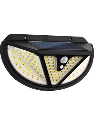 Starseven MX-118 118 Smd Ledli Hareket Sensörlü Üç Modlu Solar Duvar Lambası