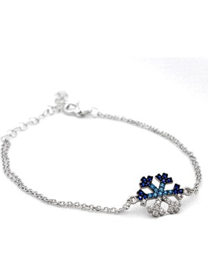 Normadia Gümüş Kar Tanesi Bileklik, Şık ve Zarif Takı Forumu