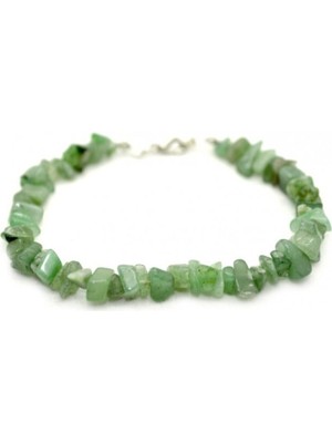 Normadia Doğal Aventurin Taşlı Kadın Bileklik, Şık ve Enerji Dolu Tasarım