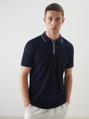 Lc Waikiki Yeni Sezon Polo Yaka Erkek Dokulu Tişört