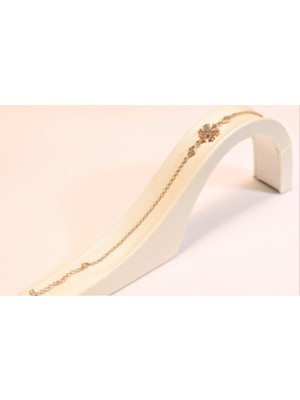 Normadia Gümüş Kar Tanesi Taşlı Şık Künye, Zarif ve Parlak Takı Aksesuarı