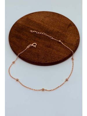 Normadia Şık Rose Kaplama Kadın Bileklik, Zarif ve Dayanıklı Tasarım