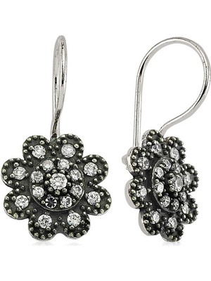 Noip 925 Ayar Gümüş Sallantılı Çiçek Küpe EA1760004 (944)