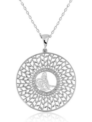 Noip 925 Ayar Gümüş Tuğralı Kadın Gümüş Kolye PT2610600 (925)