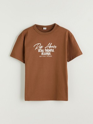 Lc Waikiki Yeni Sezon Bisiklet Yaka Erkek Çocuk Tişört