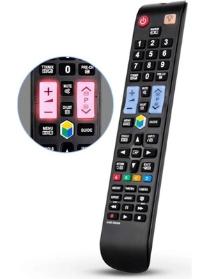 Samsung UN46ES8000FXZA Televizyon Için Uyumlu Tv LED LCD Uzaktan Kumanda