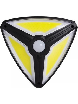 Ett MX-1219B 150 Cob Ledli Sensörlü 3 Modlu Solar Duvar Lambası