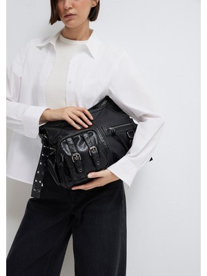 Mavi Siyah Omuz Çantası 1913730-900