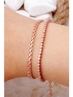 Normadia Gümüş Rose Bileklik, Zarif ve Şık Takı Seçeneği, 3997