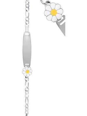 Normadia 925 Ayar Gümüş Çocuk Künyesi, Zarif ve Şık Tasarım