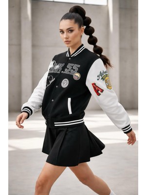 Libreprive Unisex Kolej Ceketi Spor Mont