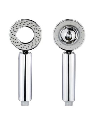 Getittir Çift Taraflı Yüksek Basınçlı Su Akıtan Şampuan Hazneli Tasarruflu Duş Başlığı ( Lisinya )