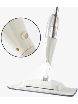 Getittir Pratik 360 Derece Dönen Ergonomik Sihirli Su Hazneli Spreyli Mop Paspas ( Lisinya )