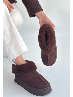 Getittir Edali Kahverengi Süet Bot - Lisinya