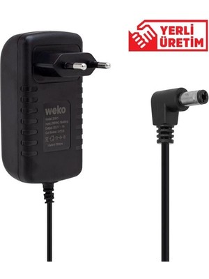LTG Nova Weko 25.2 Volt - 1 Amper 5.5*2.5 Uçlu Priz Tipi Adaptör