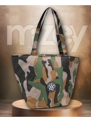 Özbience Haki Kamuflaj Desenli Soğutucu Çanta, Pratik ve Şık Tasarım