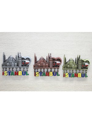 Getittir Sarkaçli Istanbul Temalı Magnet ALK4314 - Lisinya