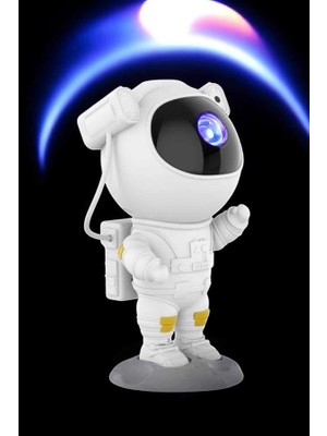 Getittir Astronot Görünümlü Projeksiyon Speaker Taşınabilir - Lisinya