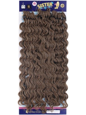 Pazarcan Afro Dalgası Saç / Açık Kahve 8