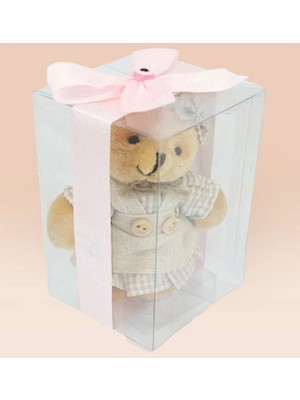 Butik Center 10 Adet Doğum Hediyesi Hoşgeldin Bebek Kutuda Isme Özel Anahtarlık Ayıcık Hediyelik