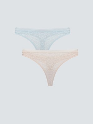 Lc Waikiki Yeni Sezon Dantelli Tanga Külot 2'li