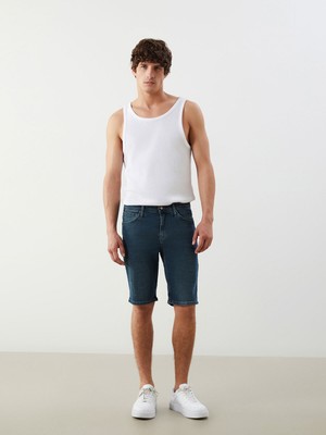 Lc Waikiki Yeni Sezon Slim Fit Erkek Jean Şort
