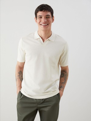 Lc Waikiki Yeni Sezon Polo Yaka Düz Erkek Tişört