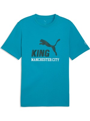 Puma Manchester Cıty Kıng Erkek Logolu Tişört