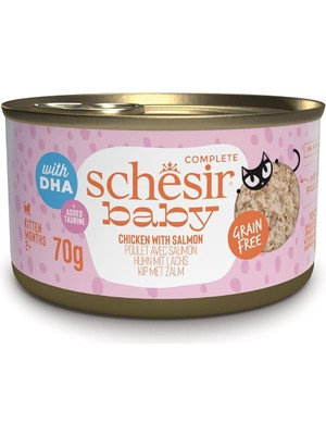 Hepta Collection Baby Tavuk ile Somon Mus Konserve 70G