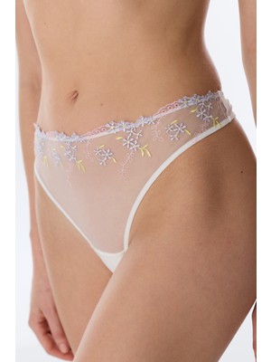 Penti Kırık Beyaz Broderie Tanga Külot