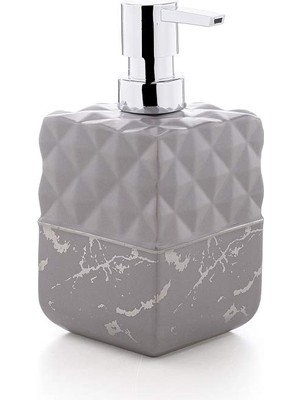 Hepta Collection Nero Gri Sıvı Sabunluk