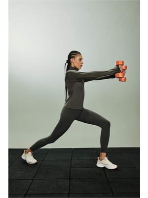 DeFacto Beli Saran İçi Yumuşak Tüylü Sporcu Tayt W8206AZ26SP