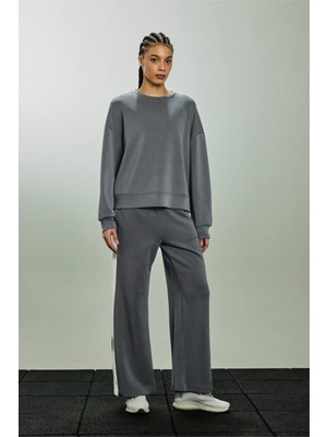 DeFacto Warmtech Wide Leg Cepli Modal Eşofman Altı F8360AX26SP