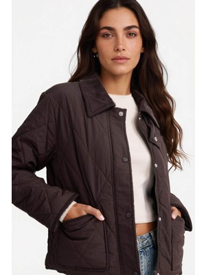 DeFacto Su Geçirmez Regular Fit Polo Yaka Çıtçıtlı Cepli Mont E8695AX25AU