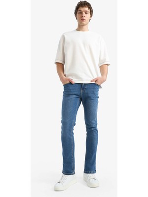 DeFacto Pedro Slim Fit Normal Bel Dar Paça Jean Pantolon B8418AX26SP