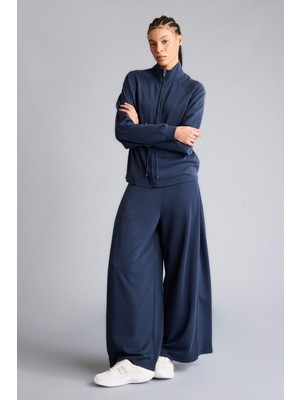 DeFacto Wide Leg Cepli Geniş Paça Uzun Modal Sporcu Pantolon G6873AX25WN