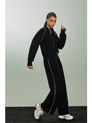 DeFacto Wide Leg Geniş Paça Standart Boy Modal Sporcu Pantolon D7128AX26SP