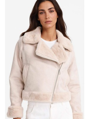 DeFacto Regular Fit Suni Kürk Astarlı Mont E8542AX25WN