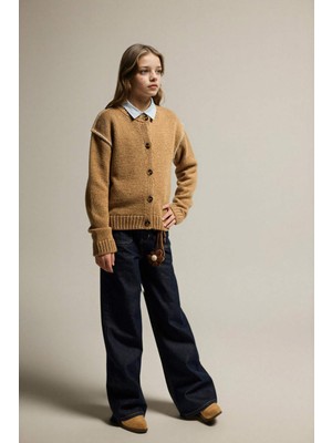 DeFacto Wide Leg Geniş Paça Jean Pantolon Kız Çocuk G6966A826SP