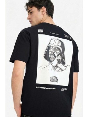 DeFacto Star Wars Boxy Fit Kısa Kollu Tişört F8140AX26SP